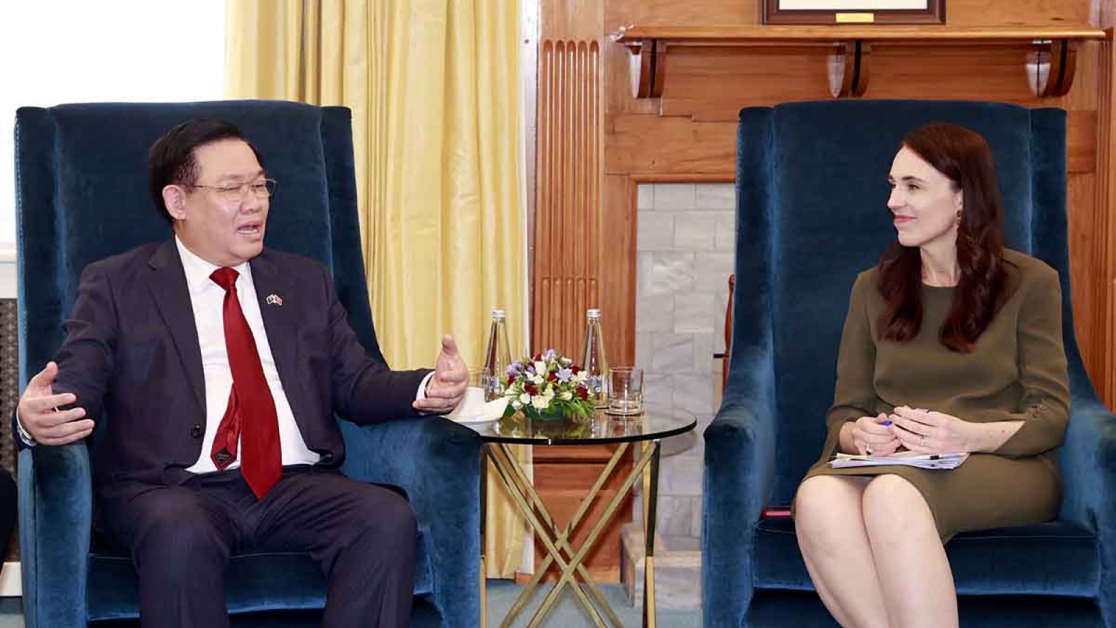 NA leader meet New Zealand Premier in Wellington